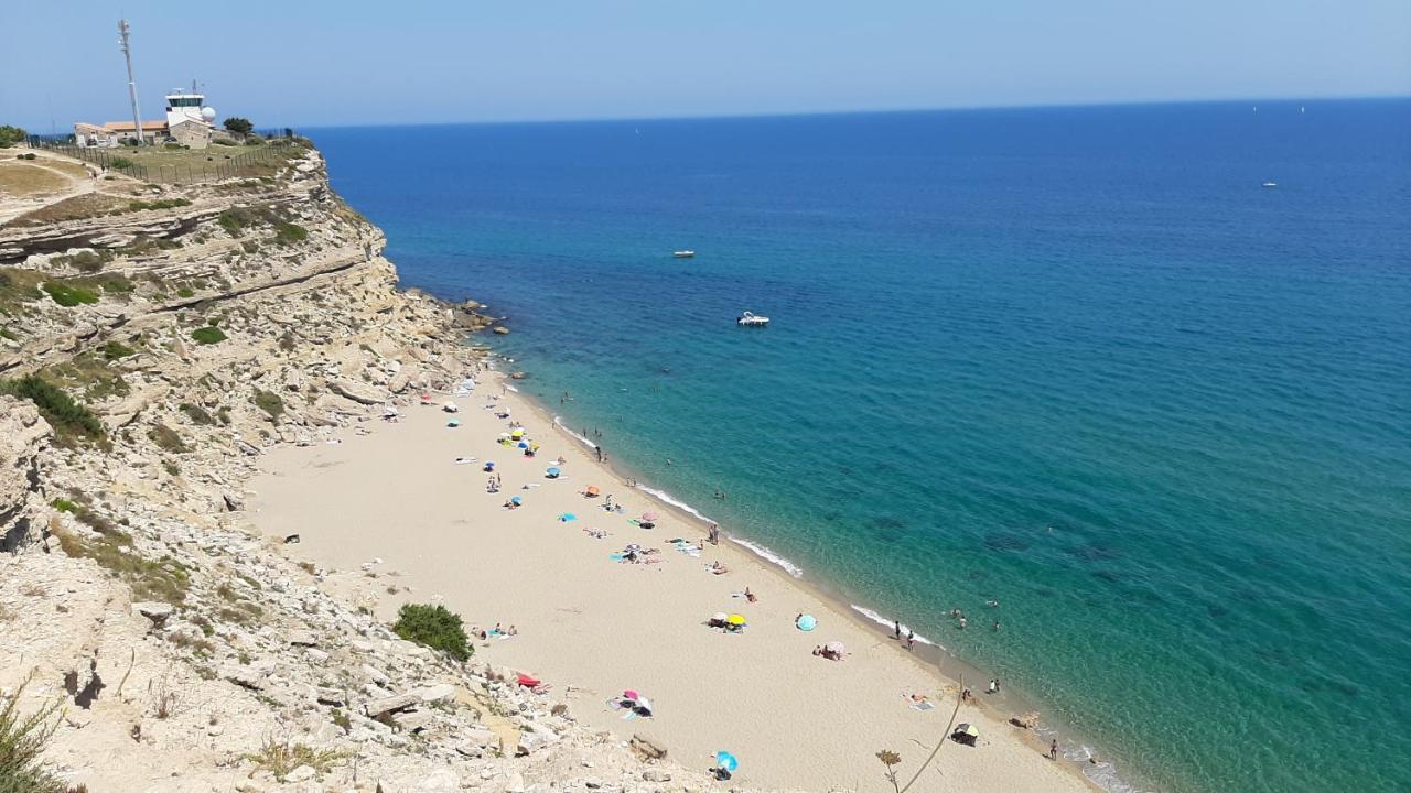 T2 Cabine Avec Tres Belle Vue Sur Le Port De Plaisance Leucate Exteriör bild