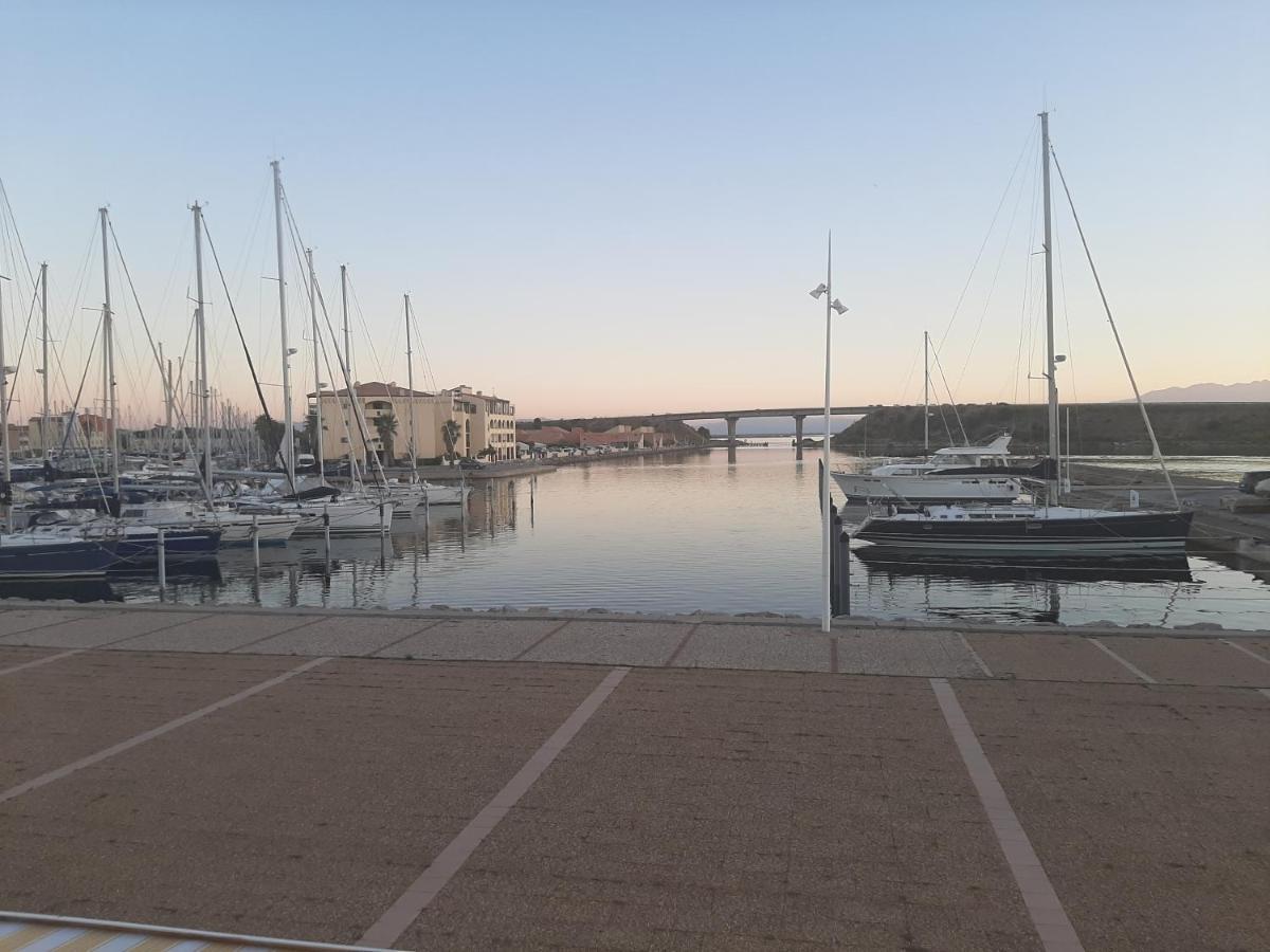 T2 Cabine Avec Tres Belle Vue Sur Le Port De Plaisance Leucate Exteriör bild